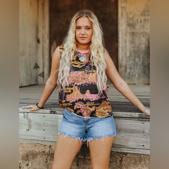 2 Fly Desert Tizzy Tank Top - Picture 1 of 2